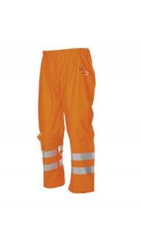 Hi-vis rain trousers Orange