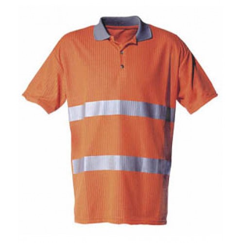High-Vis T-shirt in double knits with reflective striping