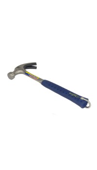 20oz Estwing hammer straight claw with stainless steel attachment point