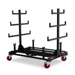 1T Heavy Duty Mobile Pipe Rack