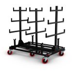 2T Heavy Duty Mobile Pipe Rack