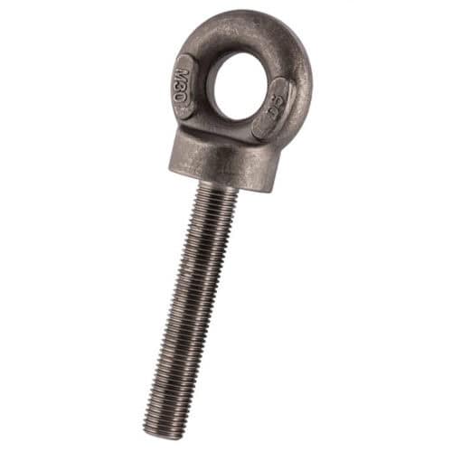 Long Shank Collared Eyebolts