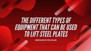 lifting equipment for steel plates