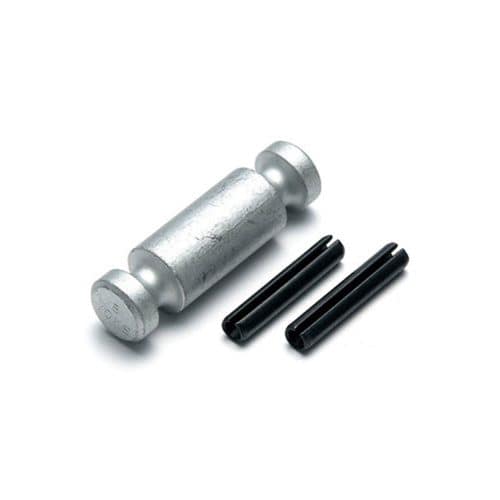 HACK8 spare clevis load pin with two black split pins on white background