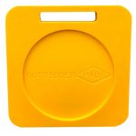 400 x 400 x 50 Hi-Viz Recessed Outrigger Pad