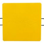 750 x 750 x 40 Hi-Viz Outrigger Pad