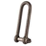 Long Dee Piling Shackle with Screw Collar Pin