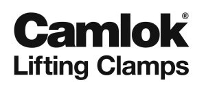 Camlok Lifting Clamps logo in black text on white background