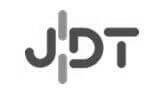 JPT logo in dark grey with stylised letters on a white background