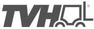 TVH logo with bold letters and a stylised square icon on the right
