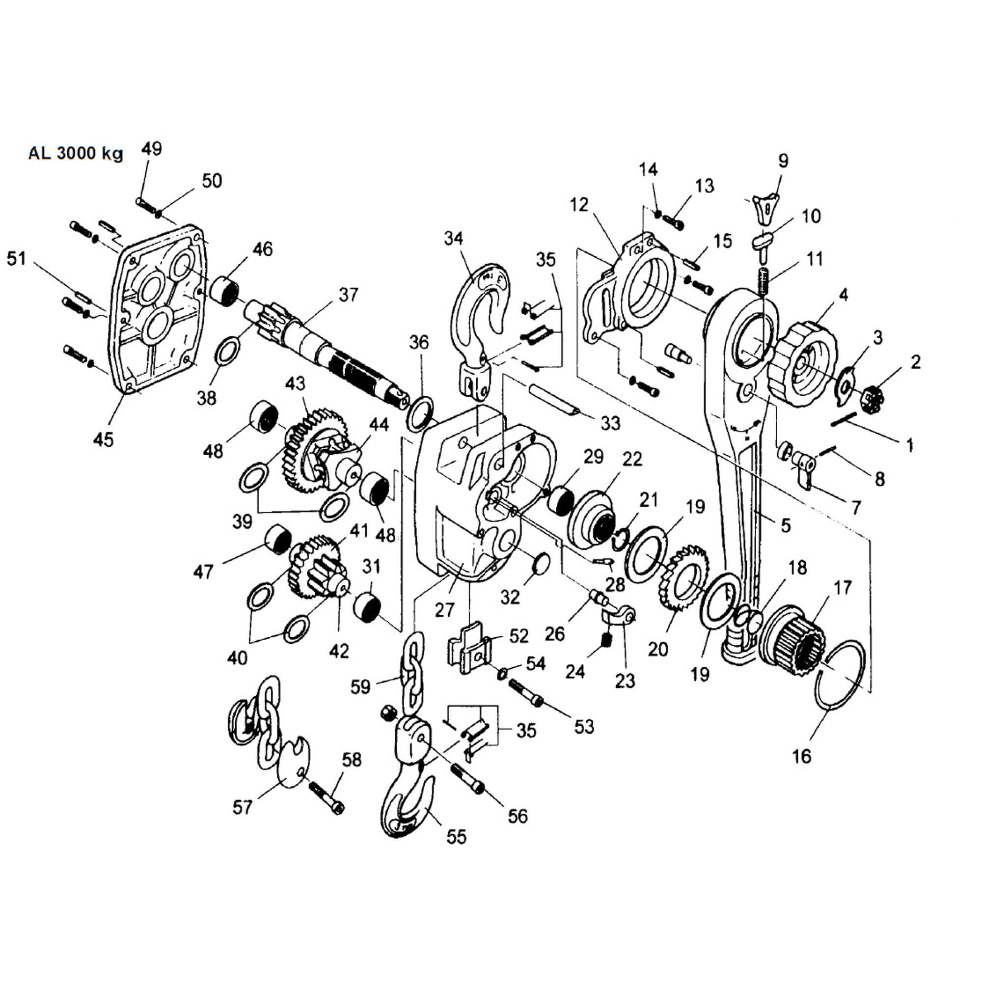 al-3000kg-spares