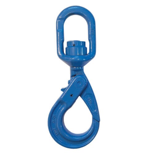 DUKE Grade 10 Swivel Self Locking Hook/Roller Bearing