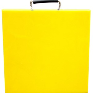400x400X40 Hi-Viz Outrigger Pad
