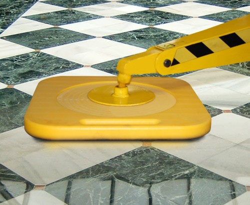Outrigger Pad High Pro 400 x 400 x 40 with Recess Outrigger Pad High Pro 400 x 400 x 40 with Recess