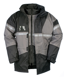 Rain Jacket with Detachable Bodywarmer