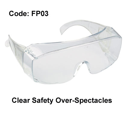 PROFORCE Clear Safety Over Spectacles