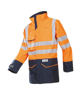 Orrington Hi-Vis rain Jacket with ARC Protection