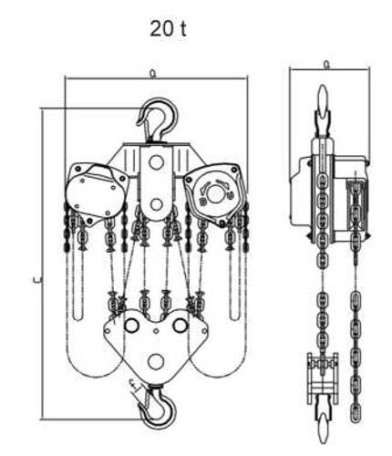 Xona Manual Chain Block Xona Manual Chain Block