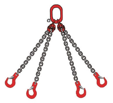 DUKE G8 - 4 Leg Chain Slings