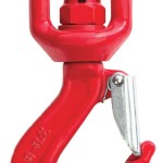 DUKE Swivel Hook with Latch/Brass Bushing