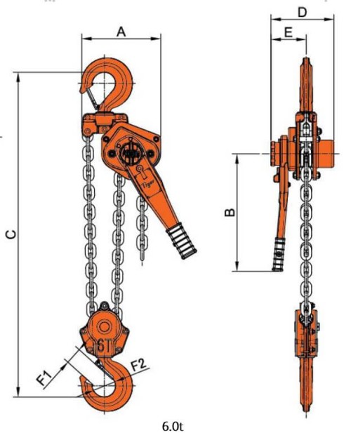 Tiger Professional Lever Hoist