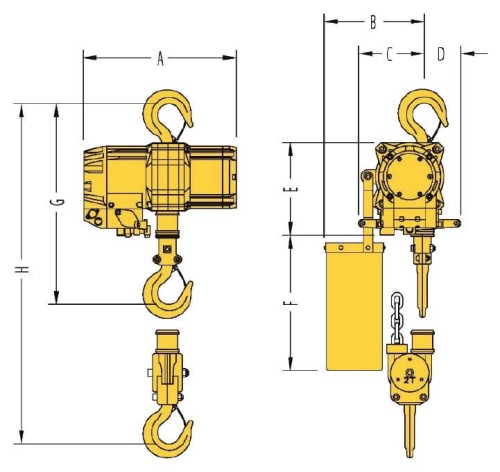 Tiger Industrial Air Hoist