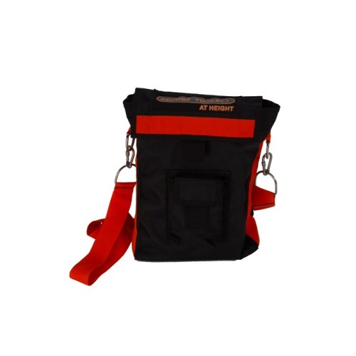 TAH bag external pocket with stainless steel internal securing points